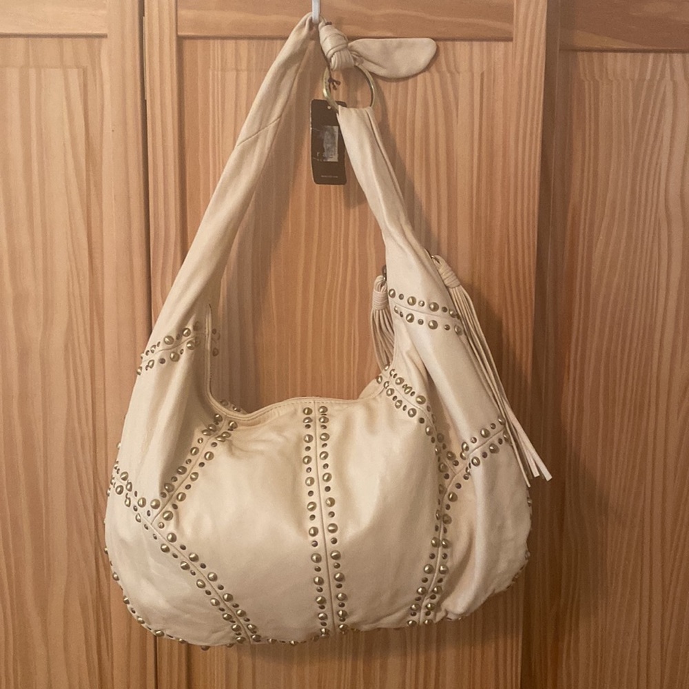 Rafe Studded Leather Hobo Bag - Picture 15 of 16
